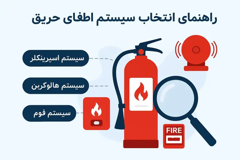 انتخاب سیستم اطفای حریق